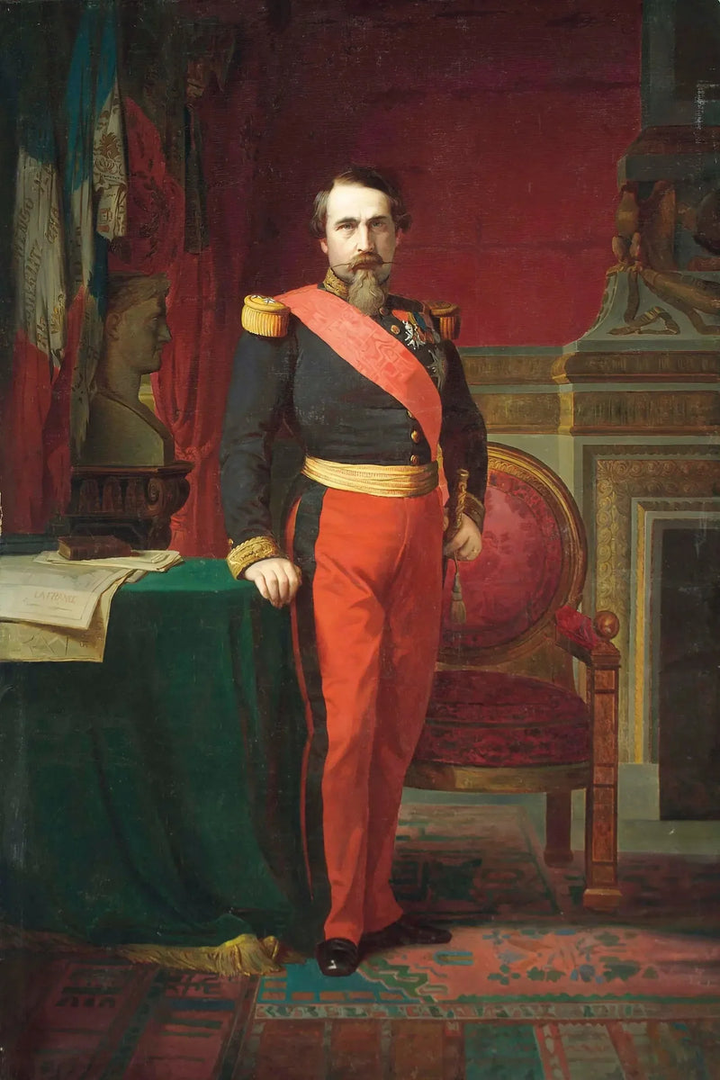 Napoleon III, Frankrigs kejser - Hippolyte Flandrin