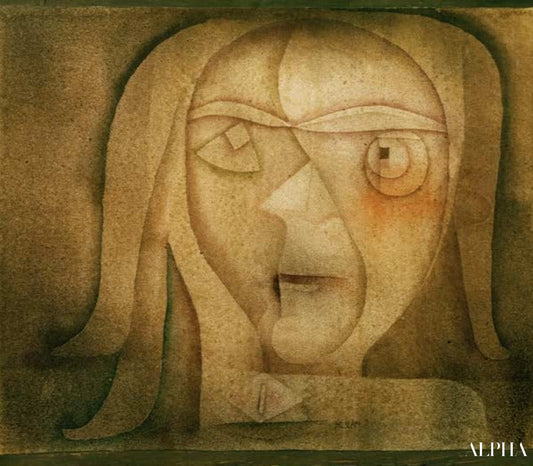 Narr, 1924 - Paul Klee - Reproduktioner af malerier og højkvalitets malerier