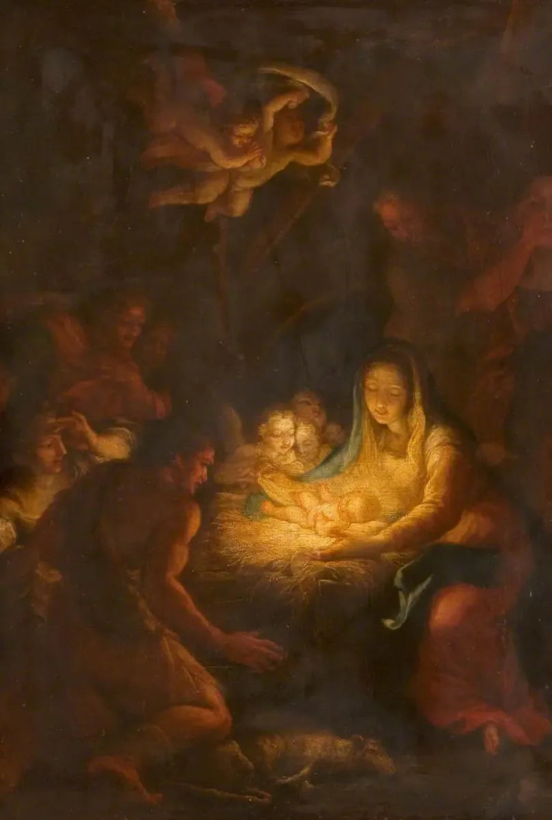 Julefødslen - Antonio da Correggio