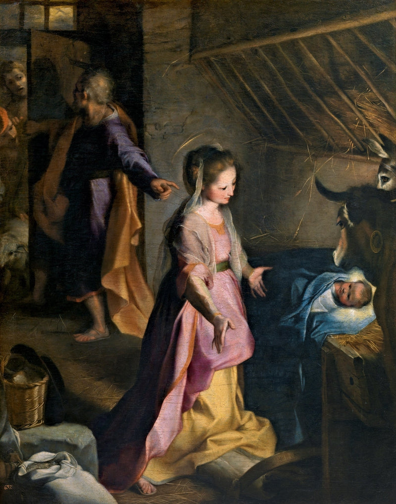 Julefødslen - Federico Barroci