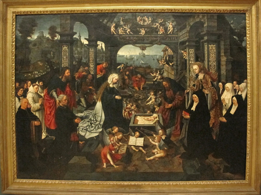 Julefødslen - Jacob Cornelisz van Oostsanen