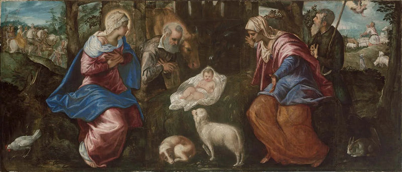 Julefødslen - Jacopo Tintoretto