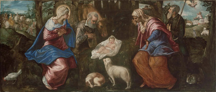 Julefødslen - Jacopo Tintoretto
