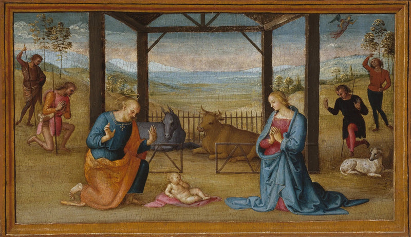 Julefødselsnatten - Pietro Perugino