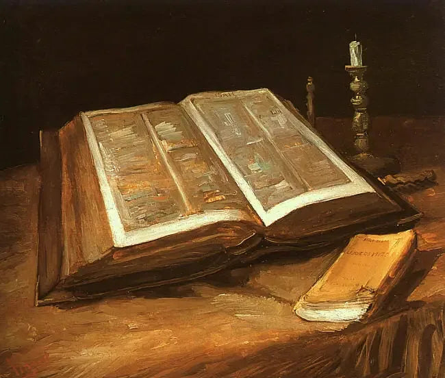 Stilleben med Bibelen - Vincent van Gogh