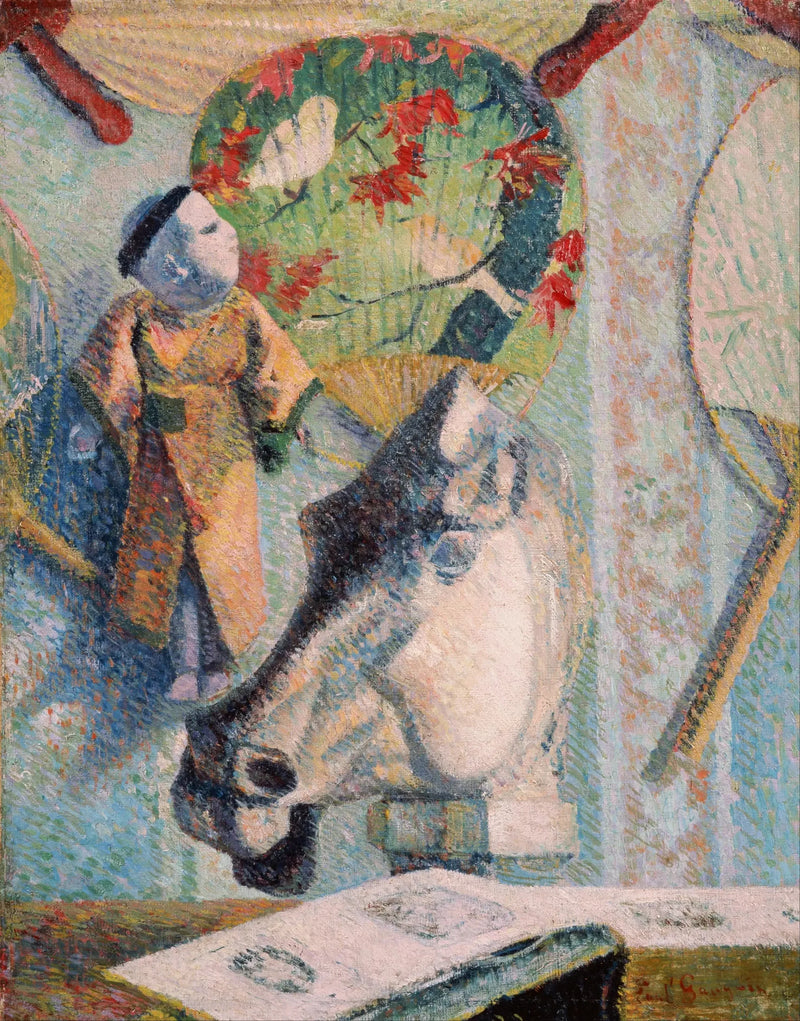 Stilleben med hestehoved - Paul Gauguin