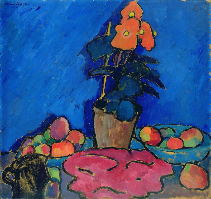 Dødsfald med begonia - Alexej von Jawlensky