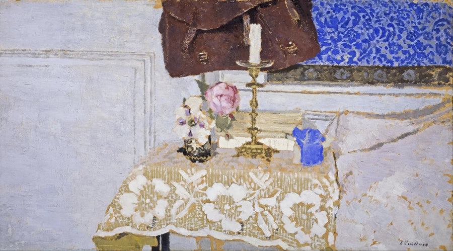 Dødsfald ved lysestage - Édouard Vuillard