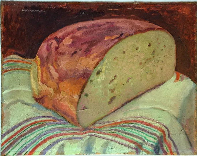 Stillleben med brød - Maurice Denis