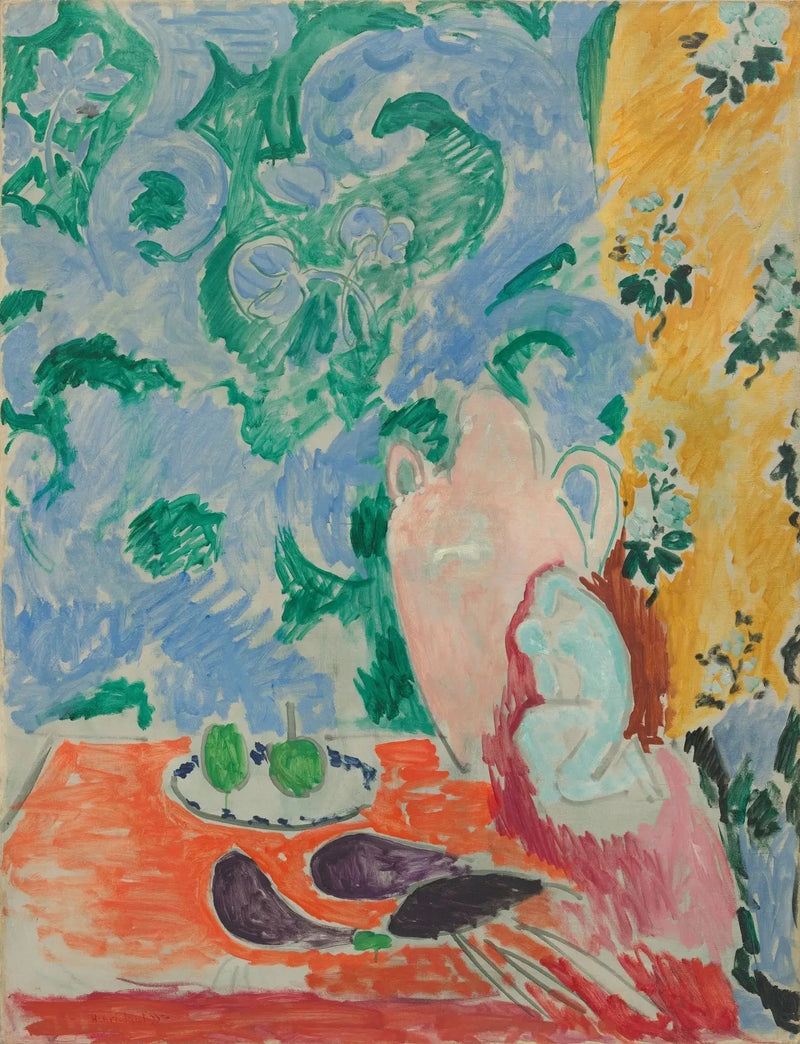 Stilleben med auberginer - Henri Matisse