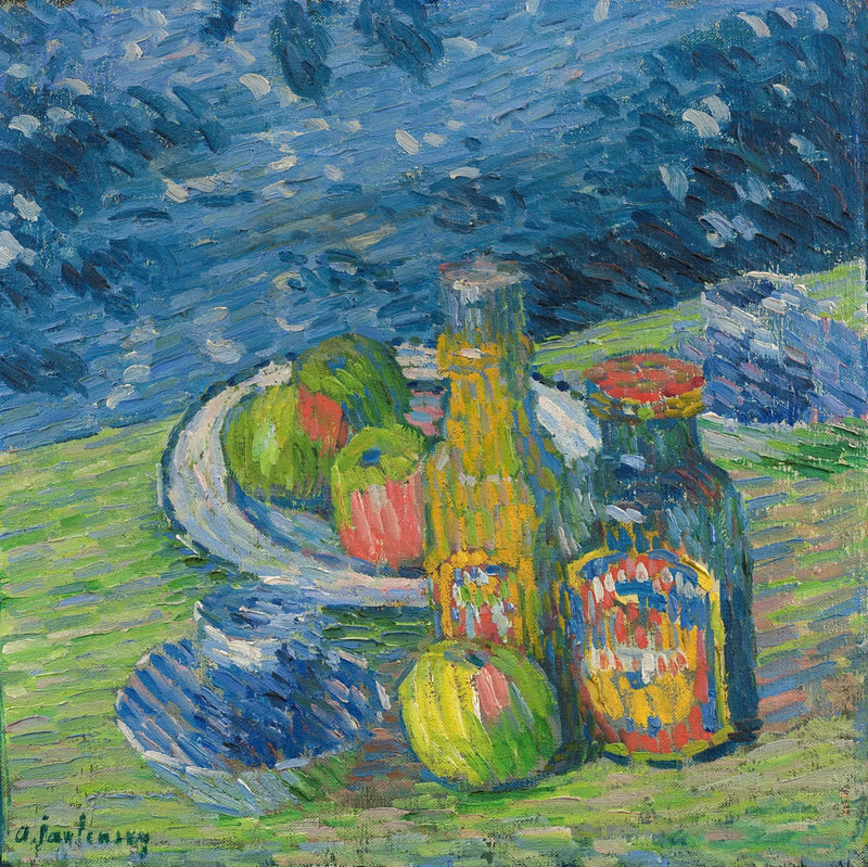 Naturtro til flasker og frugt - Alexej von Jawlensky