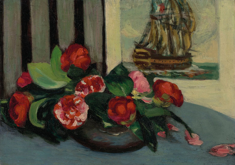 Stillleben med camelliaer - Louis Anquetin