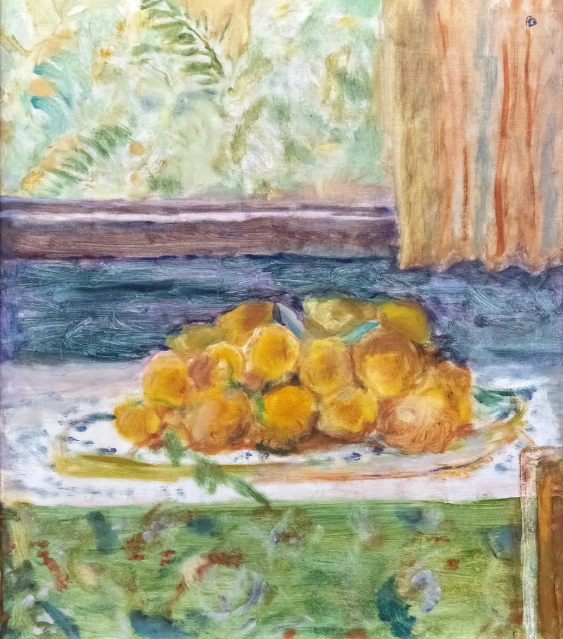 Stilleben med citroner - Pierre Bonnard