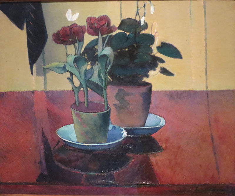 Blomsternaturscene - Émile Bernard