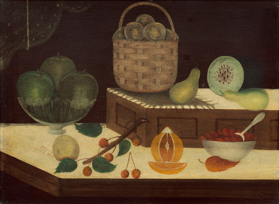 Nature morte aux fruits - American 19th Century