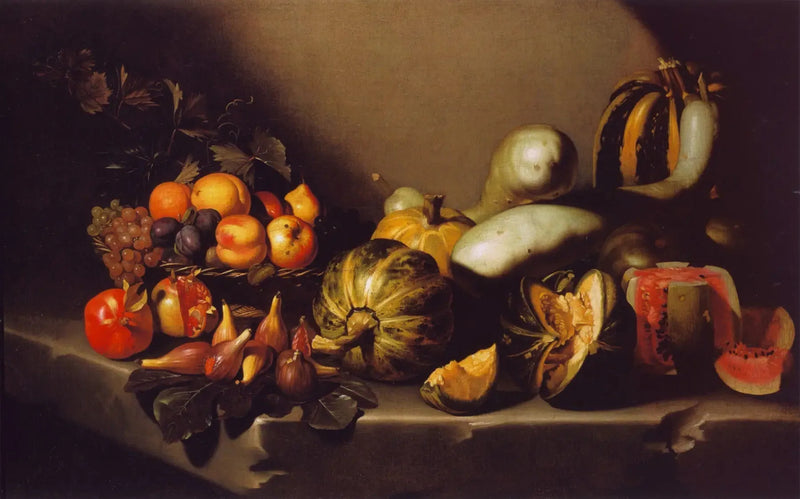 Stilleben med frugter - Le Caravage