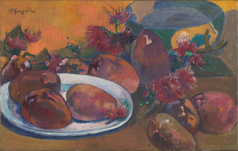 Stilleben med mangoer - Paul Gauguin