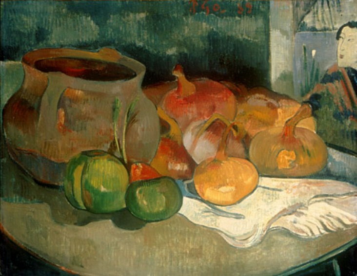 Reproduction du tableau « Nature morte aux oignons - Paul Gauguin » par Alpha Reproduction en peinture à l’huile