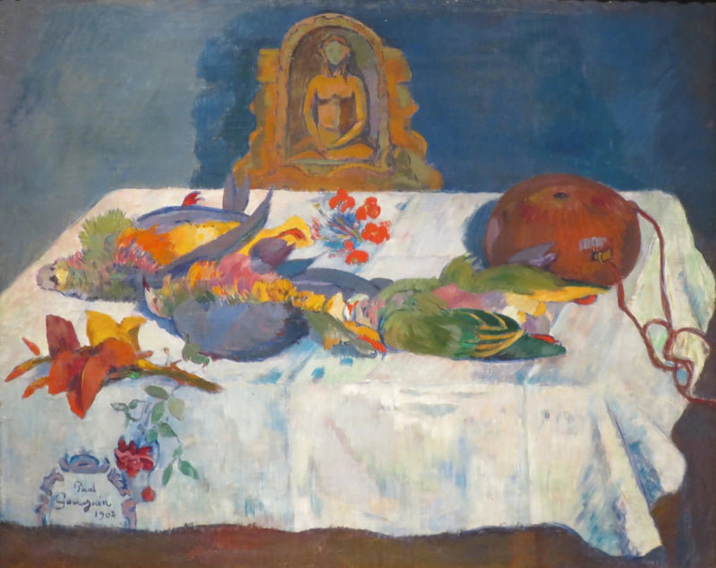 Stilleben med eksotiske fugle - Paul Gauguin