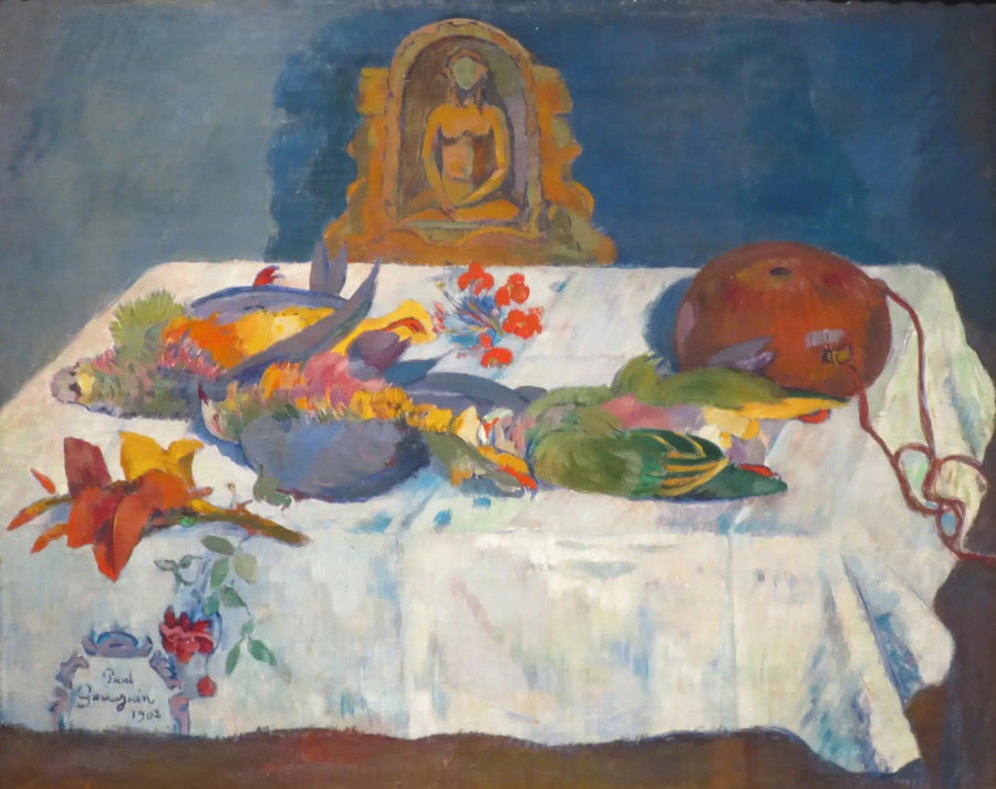 Stilleben med eksotiske fugle - Paul Gauguin
