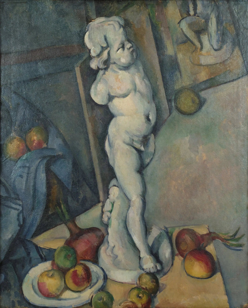 Stilleben med kærlighed i gips - Paul Cézanne