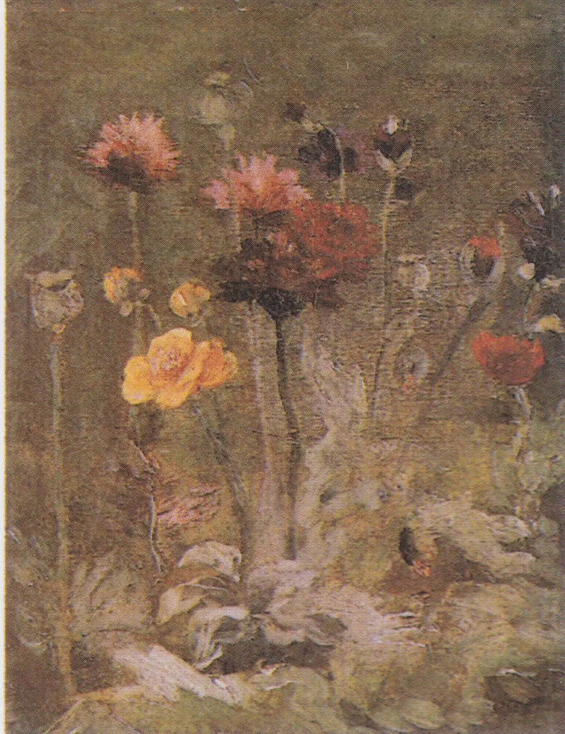 Stilleben med skabiose og ranunkel - Vincent van Gogh