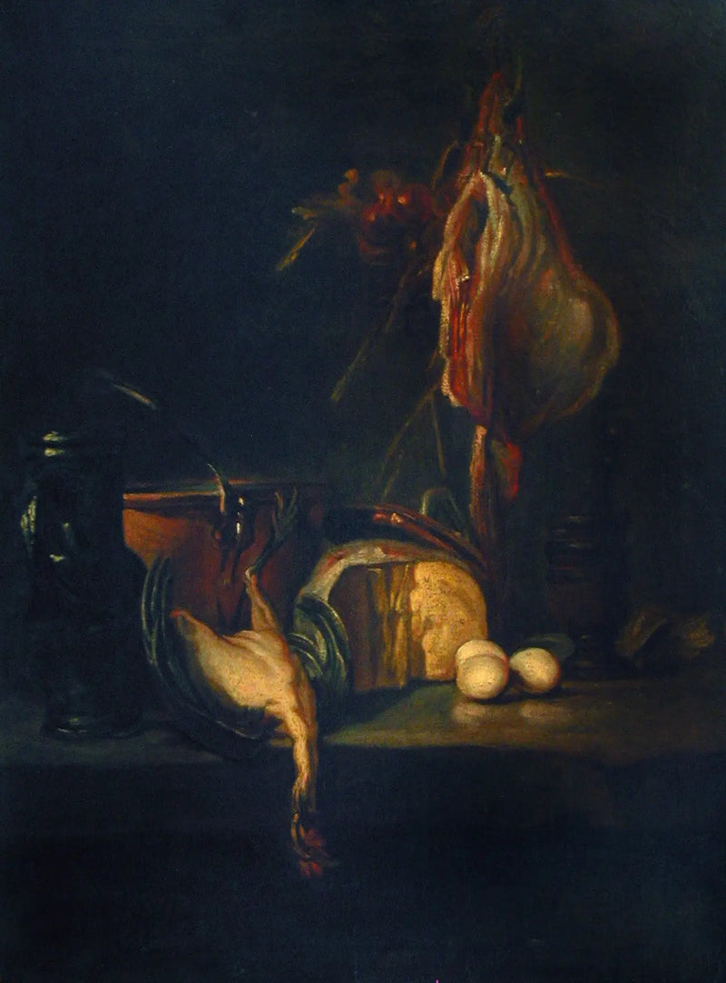 Stillleben mit einem Rochen - Jean Siméon Chardin