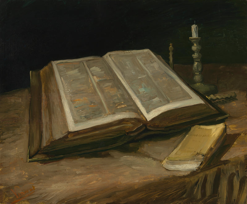 Stilleben med Bibelen - Vincent van Gogh
