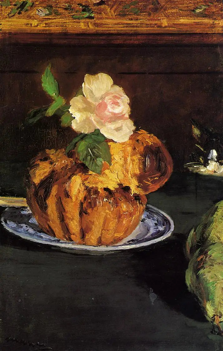Stilleben, Brioche - Édouard Manet