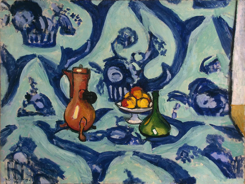 Stilleben, blå camaïeu - Henri Matisse