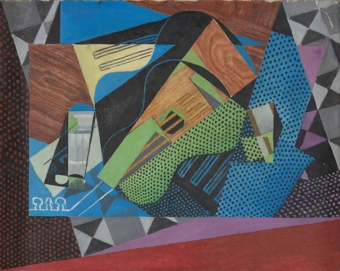Nature morte cubiste - Juan Gris image 1 reproduction artisanale de tableau