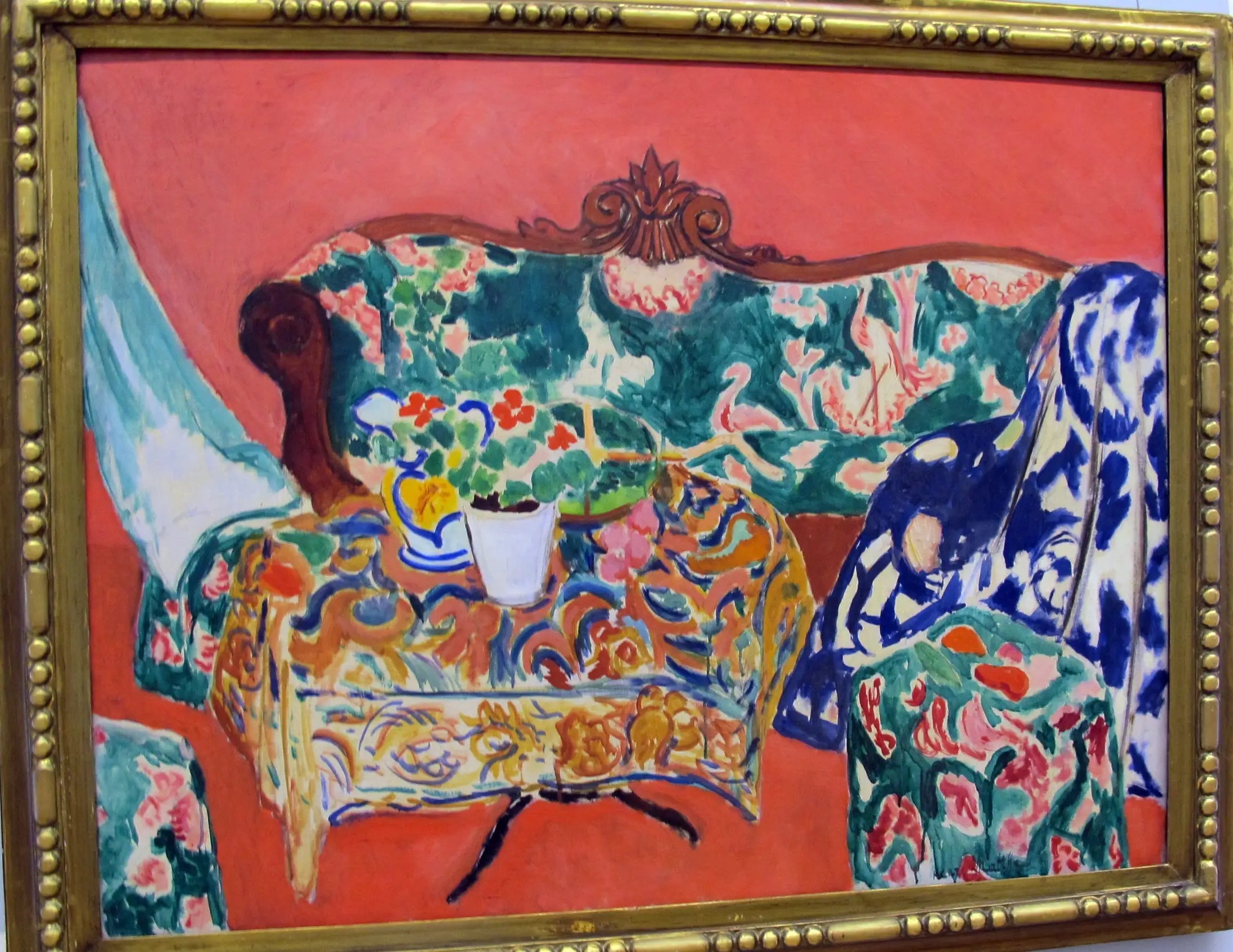 Reproduction du tableau « Nature morte de Séville - Henri Matisse » par Alpha Reproduction en peinture à l’huile