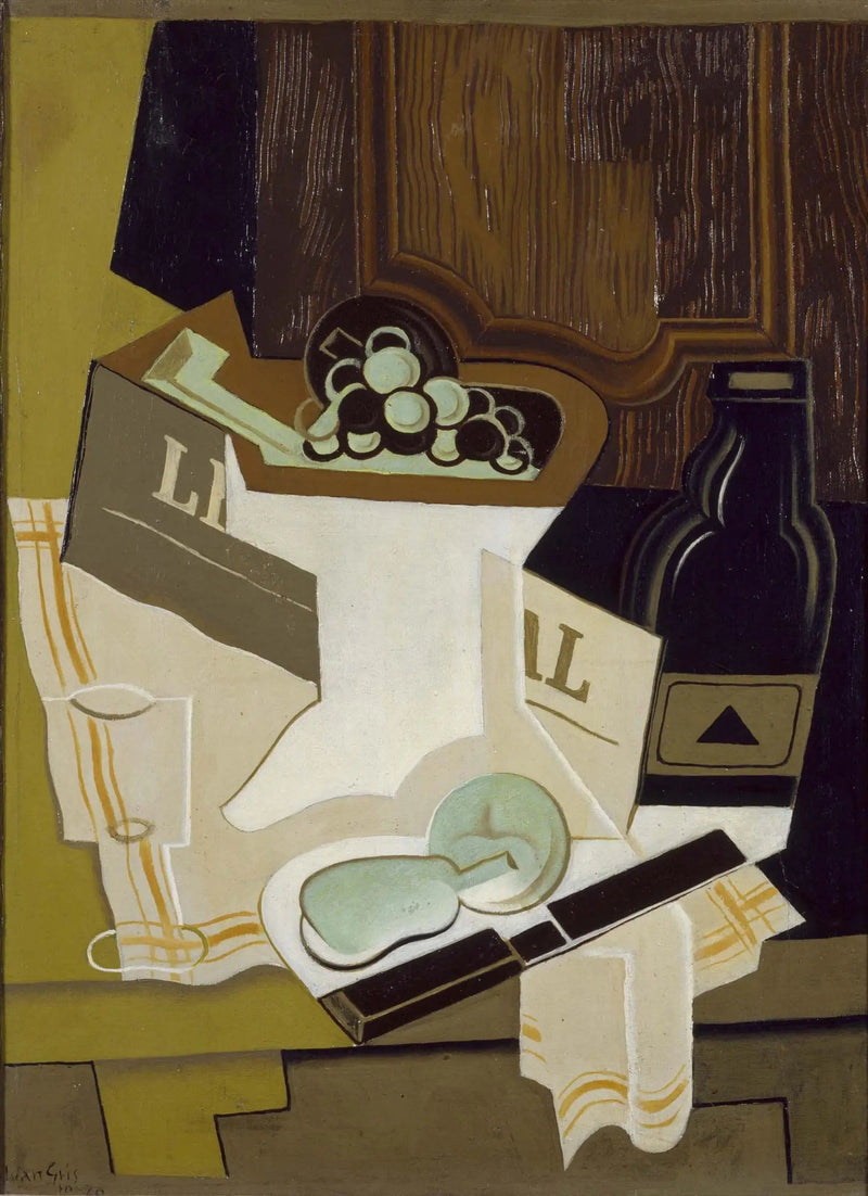 Naturtro foran skabet - Juan Gris