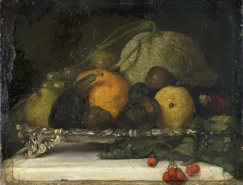 Stillleben, Früchte - Frederic Leighton