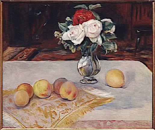 Nature morte - Pierre-Auguste Renoir image 1 reproduction artisanale de tableau