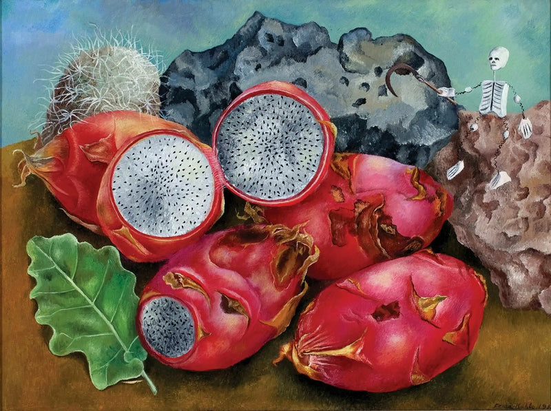 Død natur: Pitahayas - Frida Kahlo