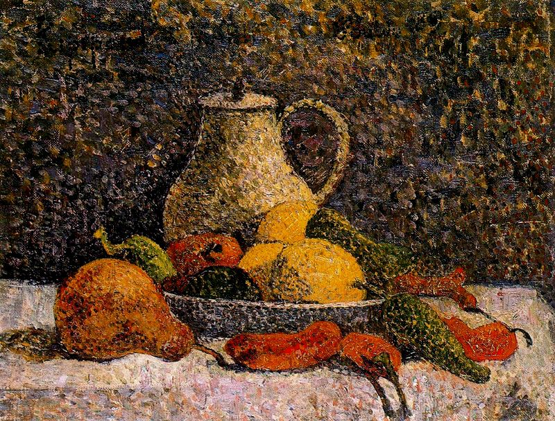 Reproduction du tableau « Nature morte Ripipoint - Paul Gauguin » par Alpha Reproduction en peinture à l’huile