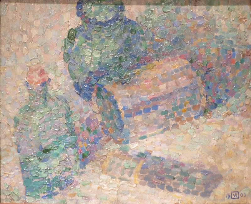 Nattøjebillede - Théodore van Rysselberghe