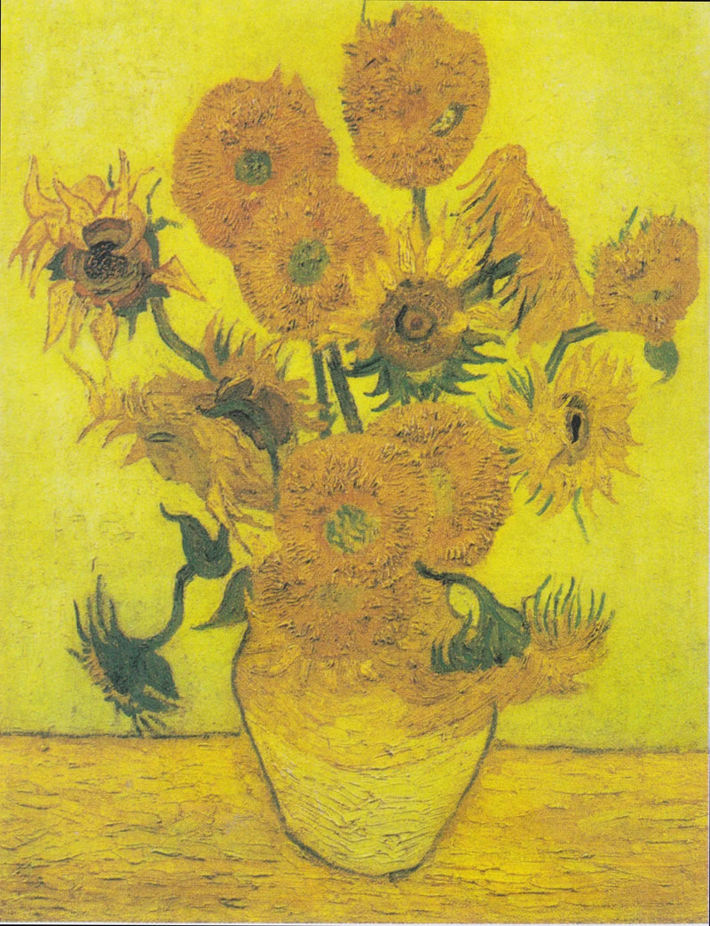 Stilleben: Vase med femten solsikker - Vincent van Gogh