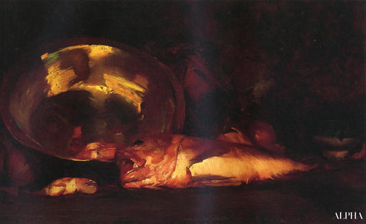 Still Life - William Merritt Chase - Reproduktioner af malerier og højkvalitets malerier