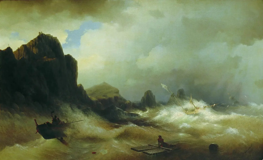 Skibbrud - Ivan Aïvazovski