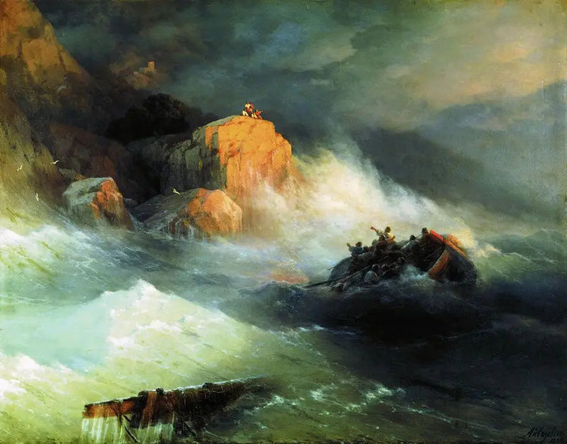 Skibbrud - Ivan Aïvazovski