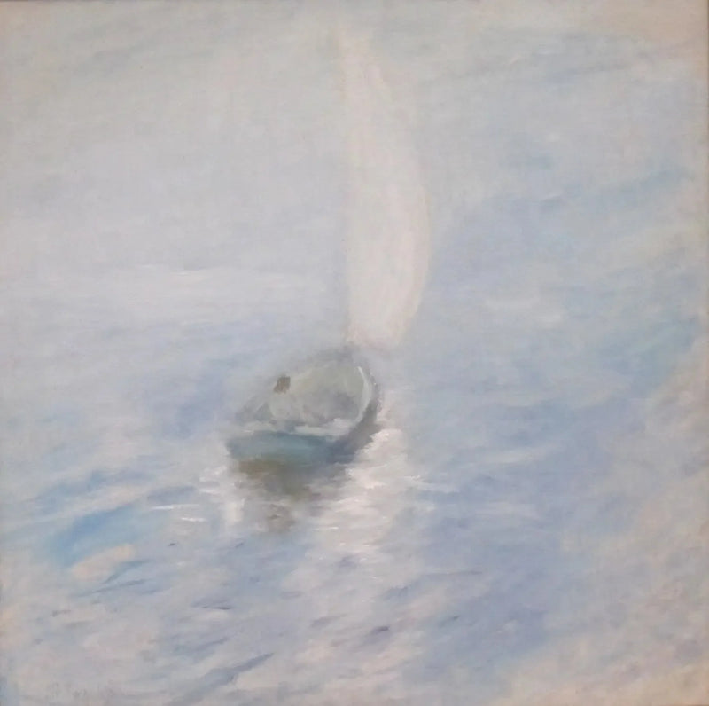 Navigere i tågen - John Henry Twachtman