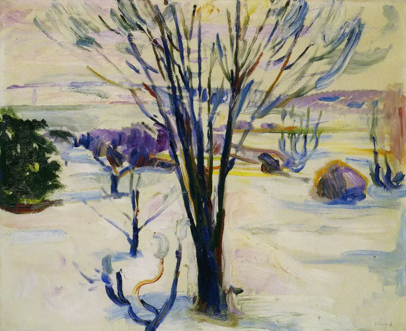 Sne - Edvard Munch