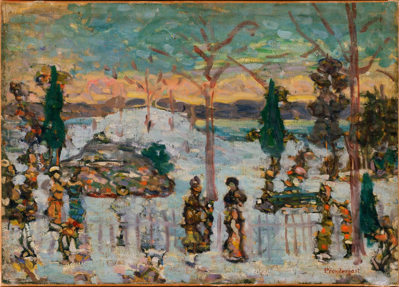 Sne i april - Maurice Prendergast