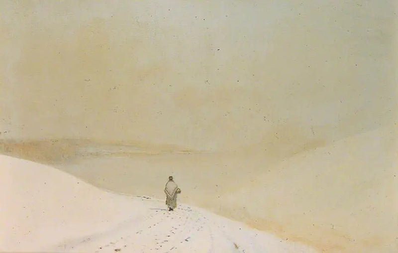 Sne og Tåge (Caprice i Gult Minør) - John Atkinson Grimshaw