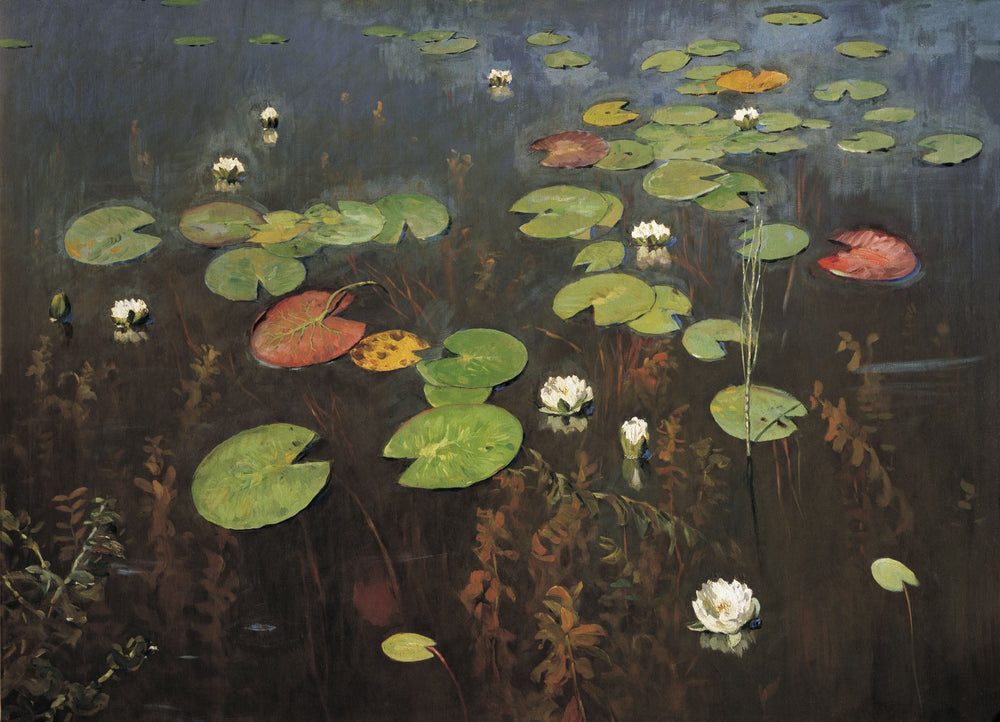 nénuphars - Isaac Levitan image 1 reproduction artisanale de tableau