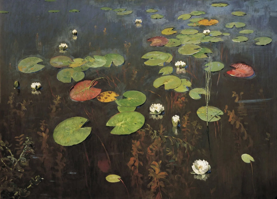 nénuphars - Isaac Levitan