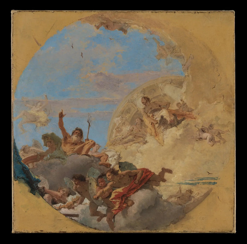 Neptun og Vejrerne - Giovanni Battista Tiepolo