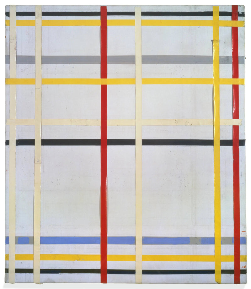 New York City 2 [ufærdig, tidligere New York City III] - Piet Mondrian